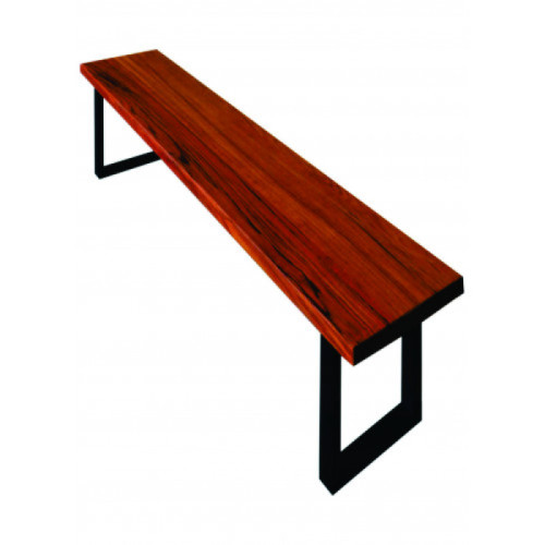 Banca structura metal, interior/exterior, 3 persoane, 170 x 50 x 30 cm