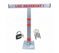 Blocator loc parcare argintiu